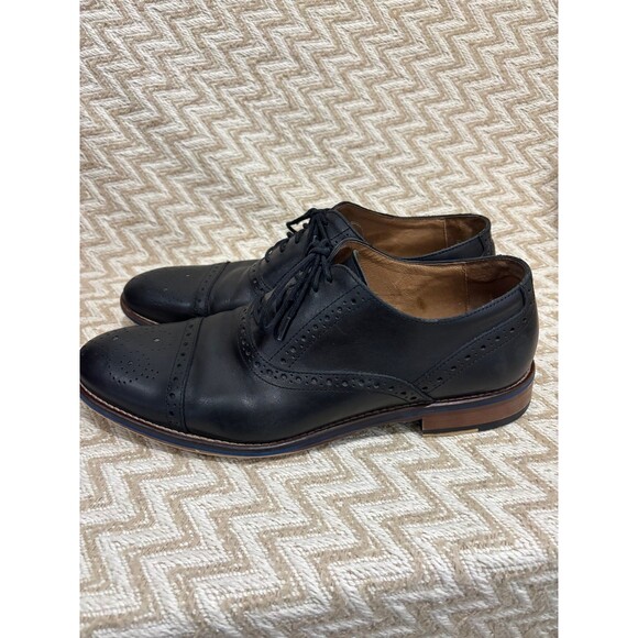 Johnston & Murphy Men’s Conard 2.0 Cap Toe Black Full Grain Leather main image 11